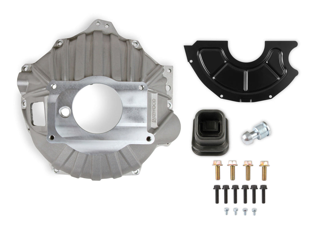 LAKEWOOD LK4000K - Aluminum Bell Housing Kit SBC/BBC image