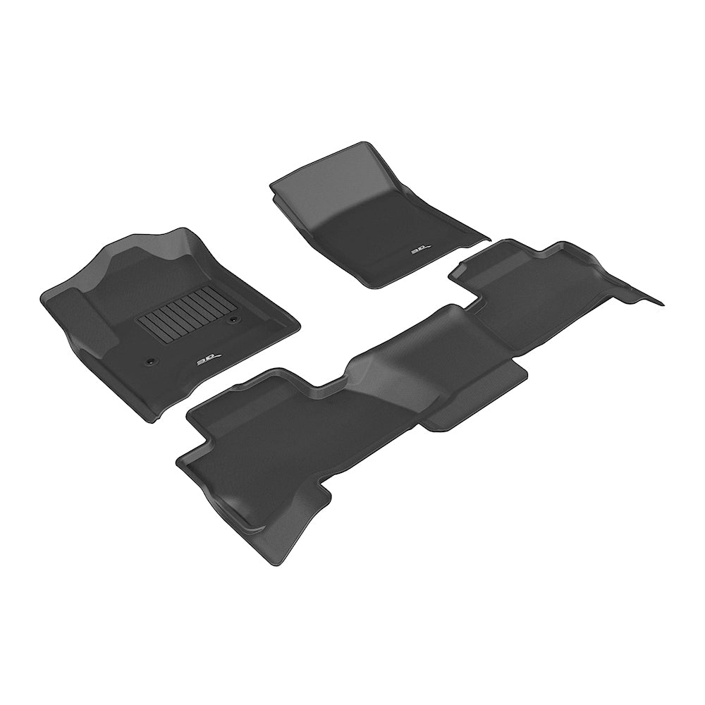 3D MAXPIDER L1CH06201509 - Chevy Tahoe 15-  Kagu Fl oor Liner 1&2&3r Row Blk image