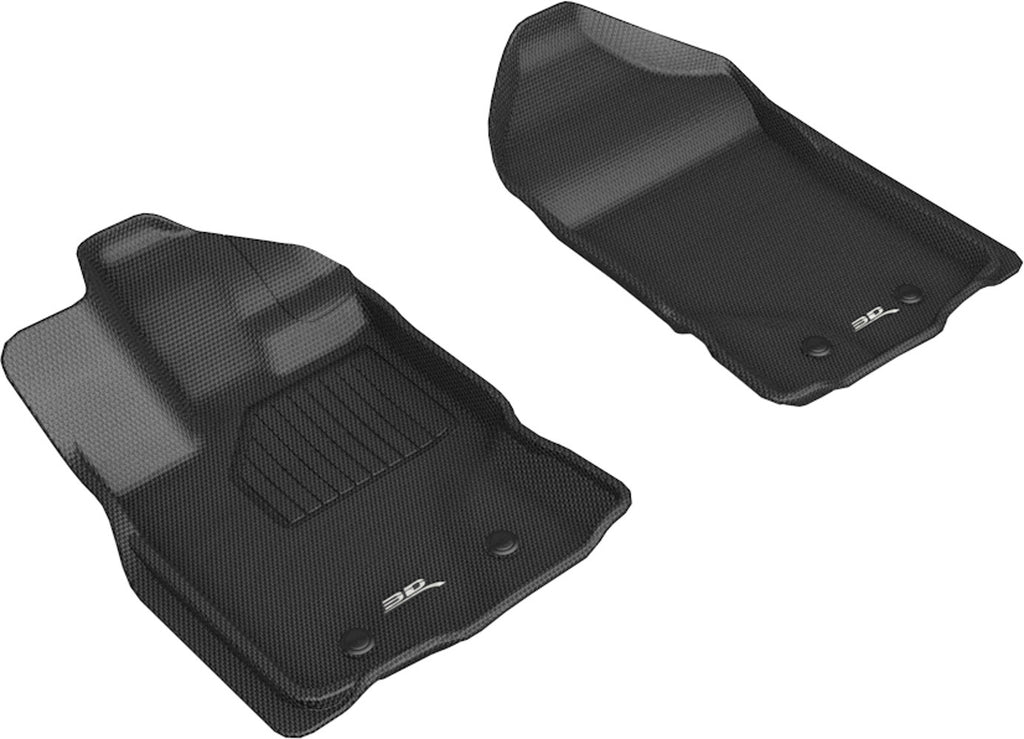 3D MAXPIDER L1FR12211509 - Ford Ranger 19-   Kagu Floor Liners 1st Row Blk image