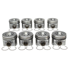 Load image into Gallery viewer, MAHLE ORIGINAL/CLEVITE 2243666WR - Piston Set w/Rings Ford 6.4L Diesel 8pk image