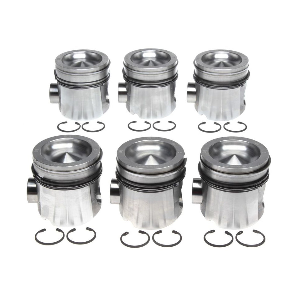 MAHLE ORIGINAL/CLEVITE 2243673WR020 - Piston Set w/Rings Dodge 5.9L Cummins 6pk image