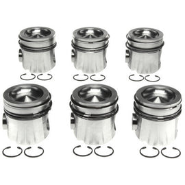 MAHLE ORIGINAL/CLEVITE 2243673WR040 - Piston Set w/Rings Dodge 5.9L Cummins 6pk image