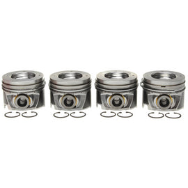 MAHLE ORIGINAL/CLEVITE 2243708WR - Piston Set w/Rings   4pk GM 6.6L Duramax LH image