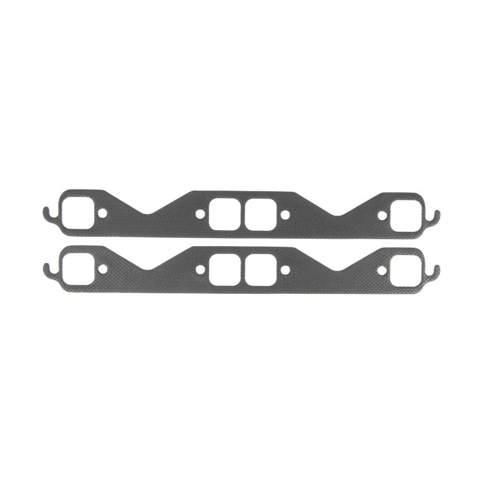 MAHLE ORIGINAL/CLEVITE MS19975 - Header Gasket Set - SBC Sq. Port 1.450 x 1.450 image