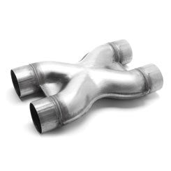 MAGNAFLOW PERF EXHAUST 10791 - Stainless Tru-X Crossover 2.5in Dual image