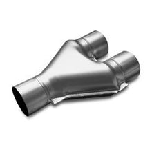 Load image into Gallery viewer, MAGNAFLOW PERF EXHAUST 10798 - Stainless Y-Pipe Dual 3in Inlet/3in Outlet image