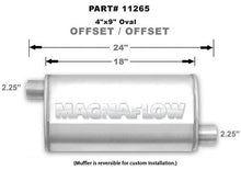 Load image into Gallery viewer, MAGNAFLOW PERF EXHAUST 11265 - Stainless Steel Muffler  image