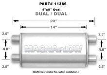 Load image into Gallery viewer, MAGNAFLOW PERF EXHAUST 11386 - Stainless Steel Muffler  image