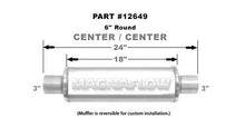 Load image into Gallery viewer, MAGNAFLOW PERF EXHAUST 12649 - Muffler Stainless 3in Center In/Out image