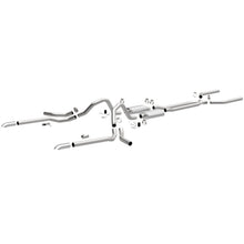 Load image into Gallery viewer, MAGNAFLOW PERF EXHAUST 15165 - 65-69 Crossmember Back Exhaust System 2.5in image