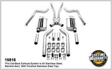 Load image into Gallery viewer, MAGNAFLOW PERF EXHAUST 15816 - 67-70   Mustang V8 Dual Exhaust Kit image