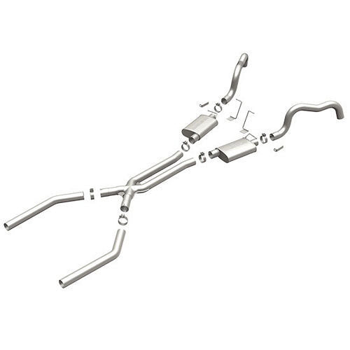 MAGNAFLOW PERF EXHAUST 15899 - 67-74 GM F Body 3in Dual Exhaust System image