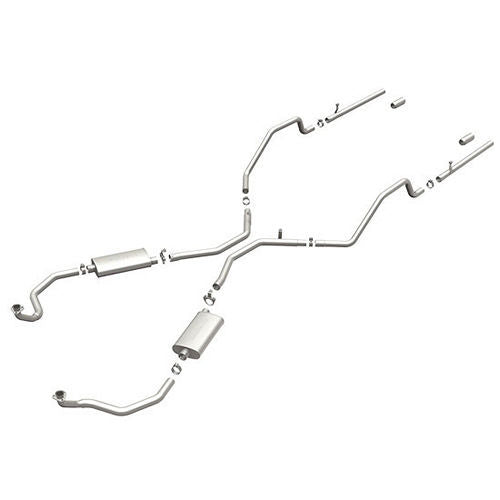MAGNAFLOW PERF EXHAUST 16724 - 61-64 Chevy Impala Crossmember Back Exhaust image