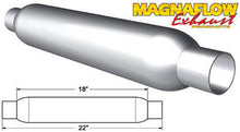 Load image into Gallery viewer, MAGNAFLOW PERF EXHAUST 18129 - Glass Pack Muffler 3in Aluminized Small image