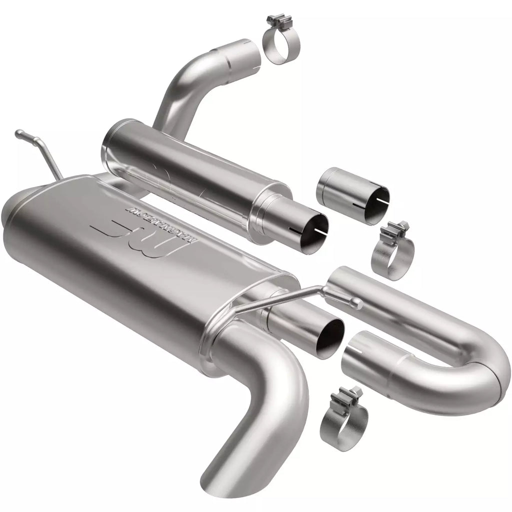 MAGNAFLOW PERF EXHAUST 19620 - 18-   Jeep Wrangler 2.0/ 3.6L Cat Back Exhaust image