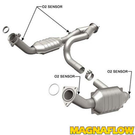 MAGNAFLOW PERF EXHAUST 93419 - 99-07 GM P/U 5.3L Cat Converter image