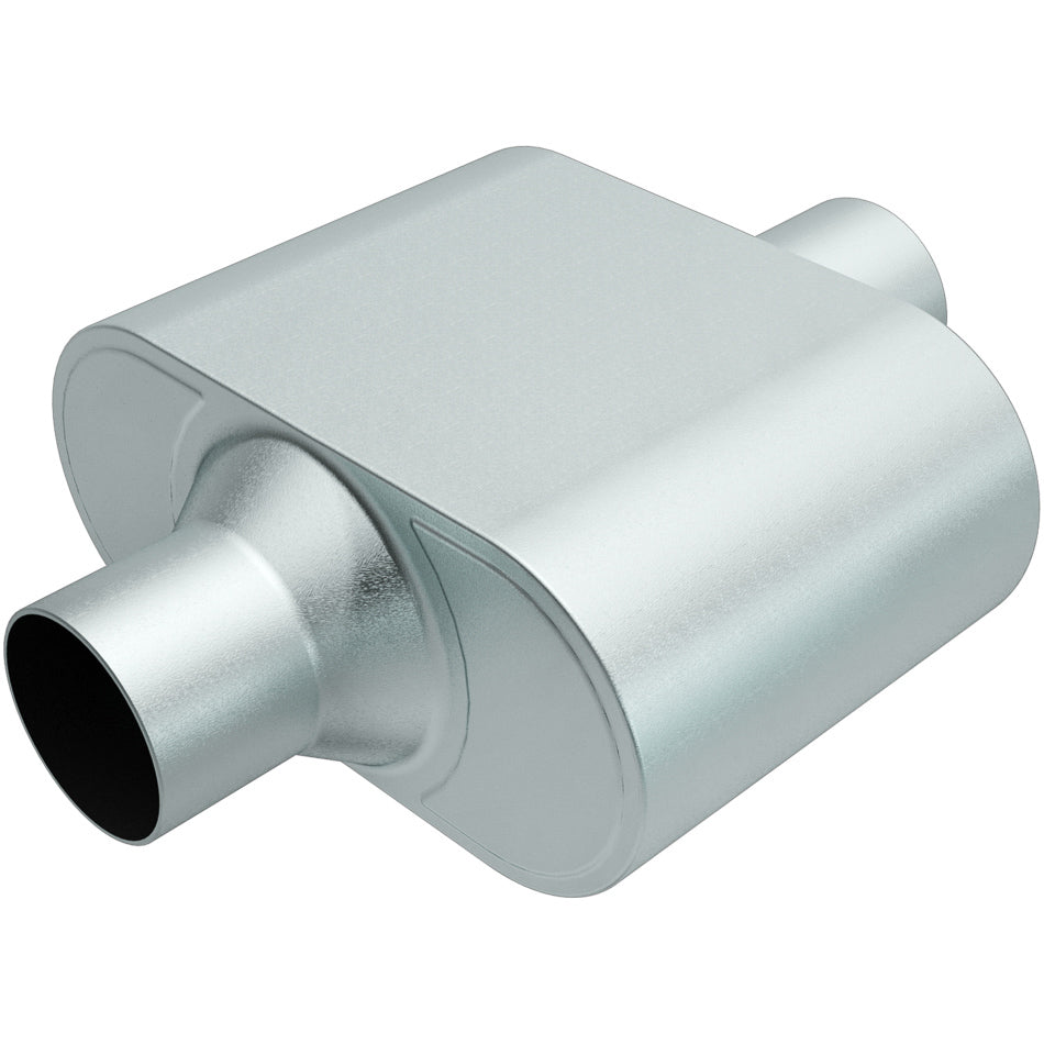 MAGNAFLOW PERF EXHAUST R27426 - Rumble Aluminizd Muffler 2.5in Center In/Out image