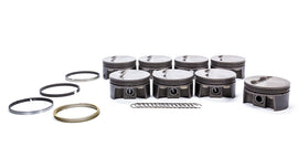 MAHLE PISTONS 930200130 - SBC PowerPak F/T Piston Set 4.030 Bore image
