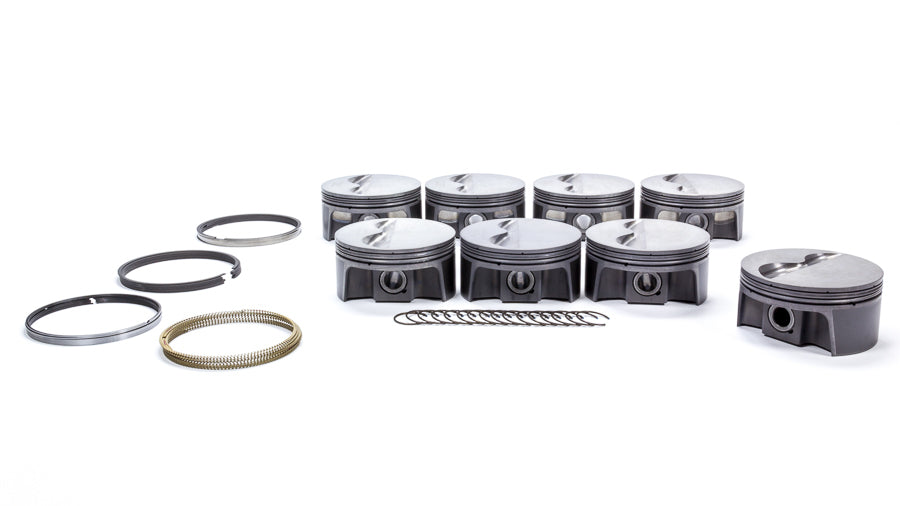 MAHLE PISTONS 930202630 - SBC PowerPak F/T Piston Set 4.030 Bore image