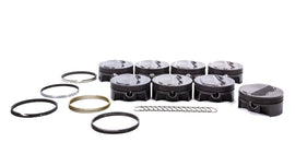MAHLE PISTONS 930208665 - SBC PowerPak Domed Piston Set 4.165 Bore image