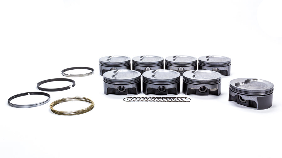 MAHLE PISTONS 930210830 - SBC PowerPak Dished Piston Set 4.030 Bore image