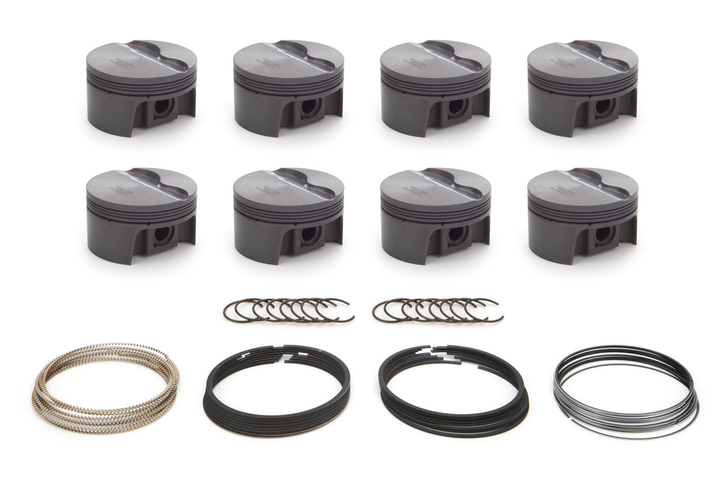 MAHLE PISTONS 930217800 - GM LS PowerPak Piston Set 3.800 Bore -4.0cc image