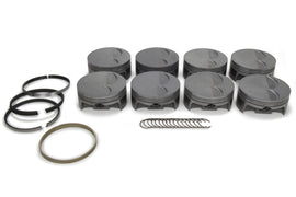 MAHLE PISTONS 930221625 - LS7 PowerPak F/T Piston Set 4.125 Bore image