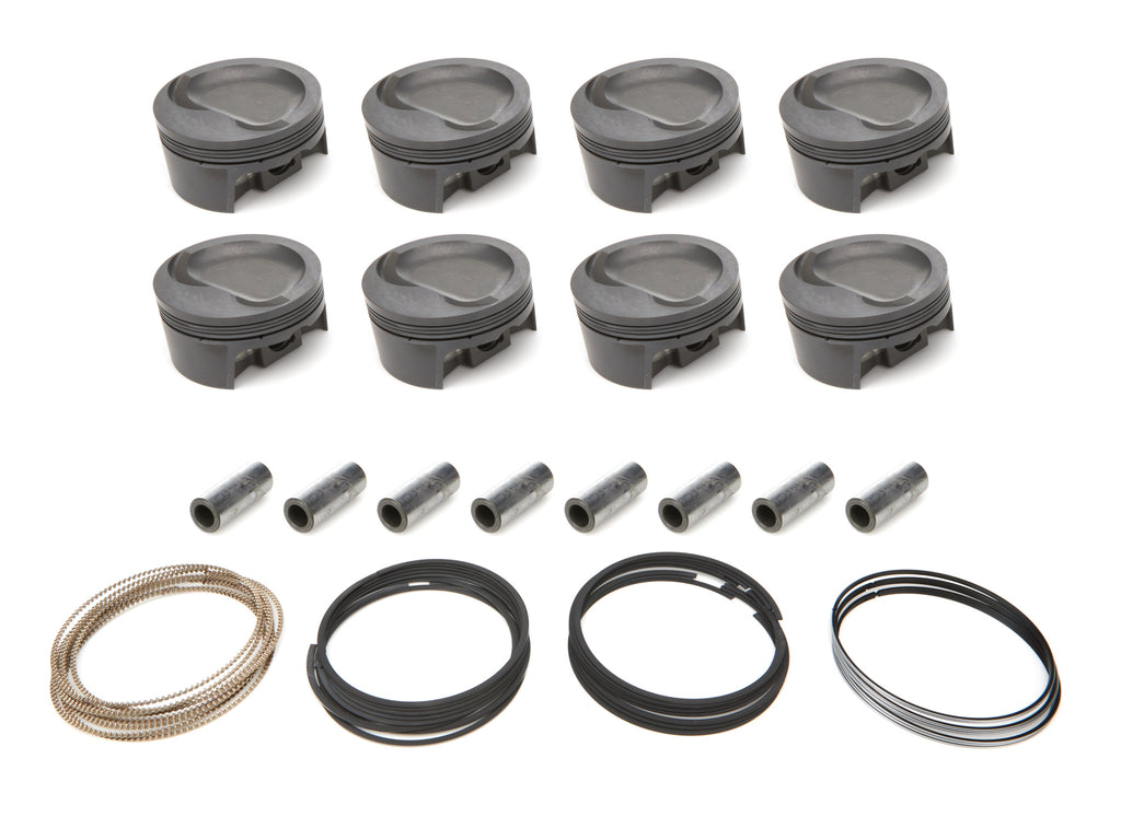MAHLE PISTONS 930271030 - SBM Dished PowerPak Piston Set 4.030 Bore image
