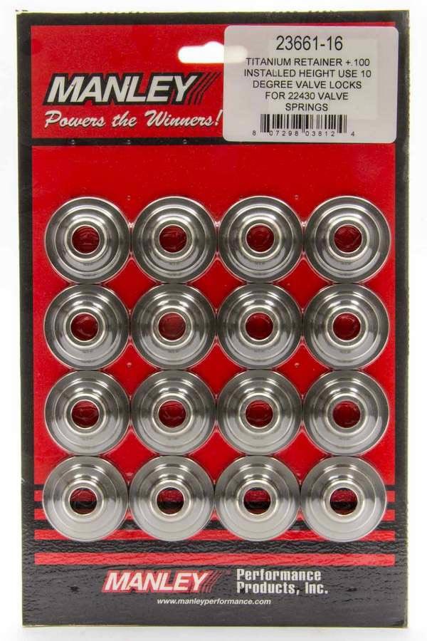 MANLEY 23650-16 - 10 Degree Titanium Retainers image