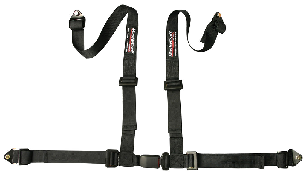 MASTERCRAFT 114004 - Seat Belt Restraint 2in 4 Point Bolt In Black image