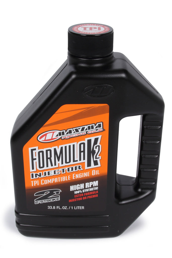 MAXIMA RACING OILS 20-22901S - Formula K2 Injector 2-St roke Oil 1 Liter image