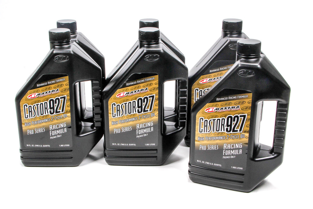 MAXIMA RACING OILS 23964 - Castor 927 Racing Premix Case 6 x 1/2 Gallon image