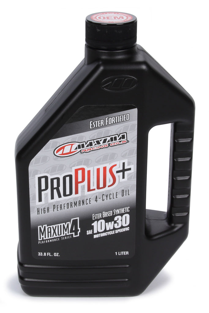 MAXIMA RACING OILS 30-01901S - Pro Plus+ 10w30 Syntheti c 1 Liter image