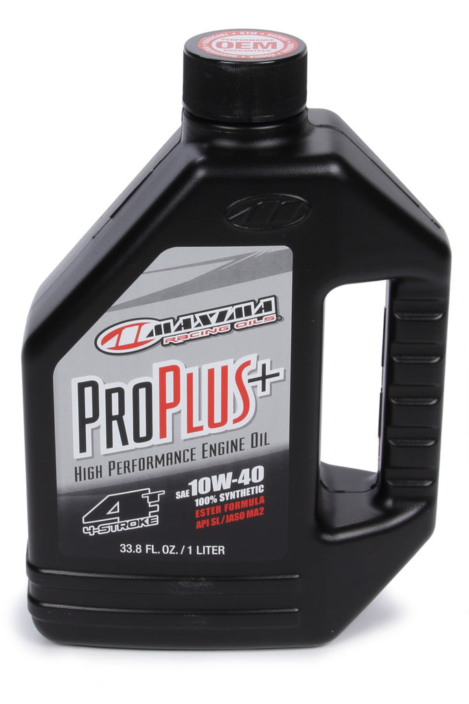 MAXIMA RACING OILS 30-02901S - Pro Plus+ 10w40 Syntheti c 1 Liter image