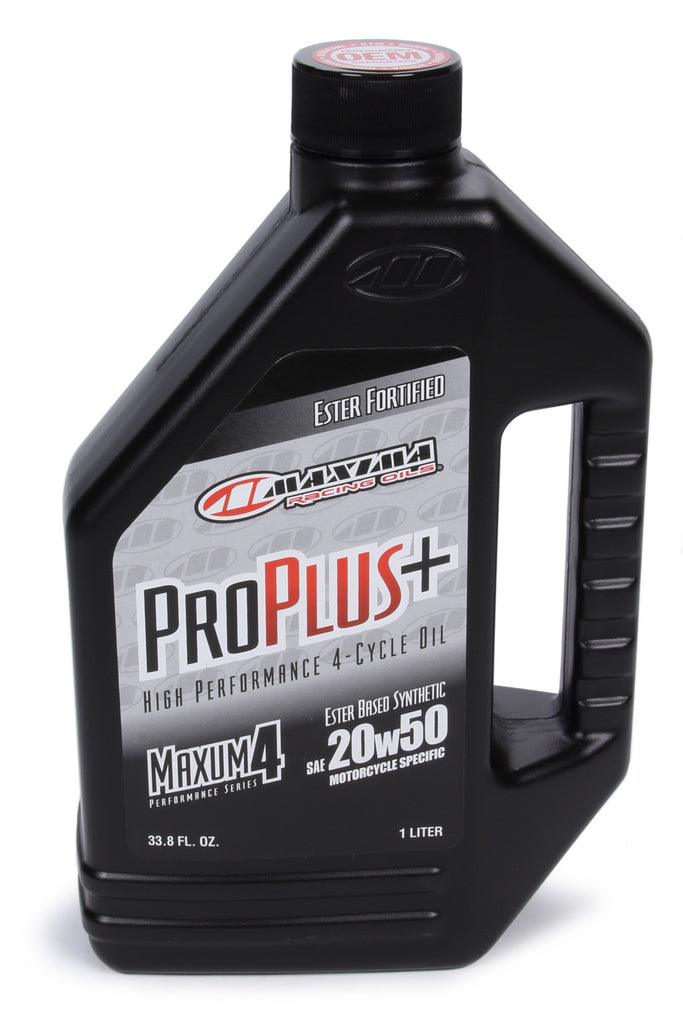 MAXIMA RACING OILS 30-03901S - Pro Plus+ 20w50 Syntheti c 1 Liter image