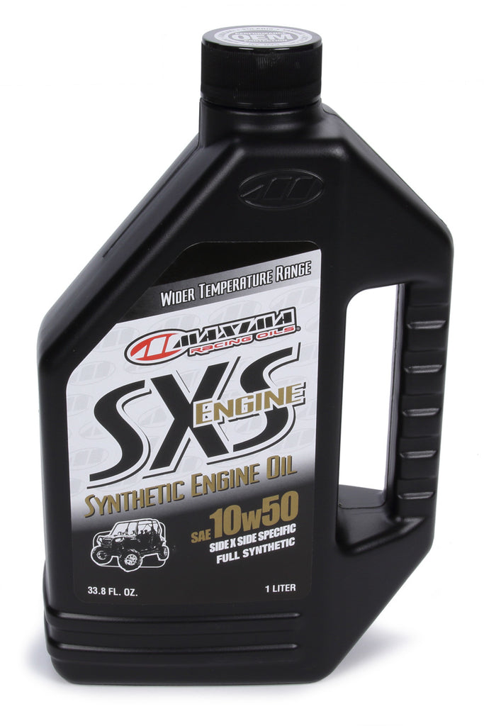 MAXIMA RACING OILS 30-21901S - SXS Engine Full Syntheti c 10w50 1 Liter image