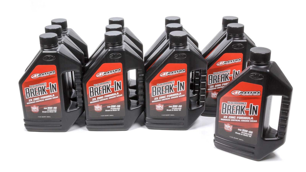 MAXIMA RACING OILS 39-09901 - 5W16 Break-In Oil Case 12x1 Quart image