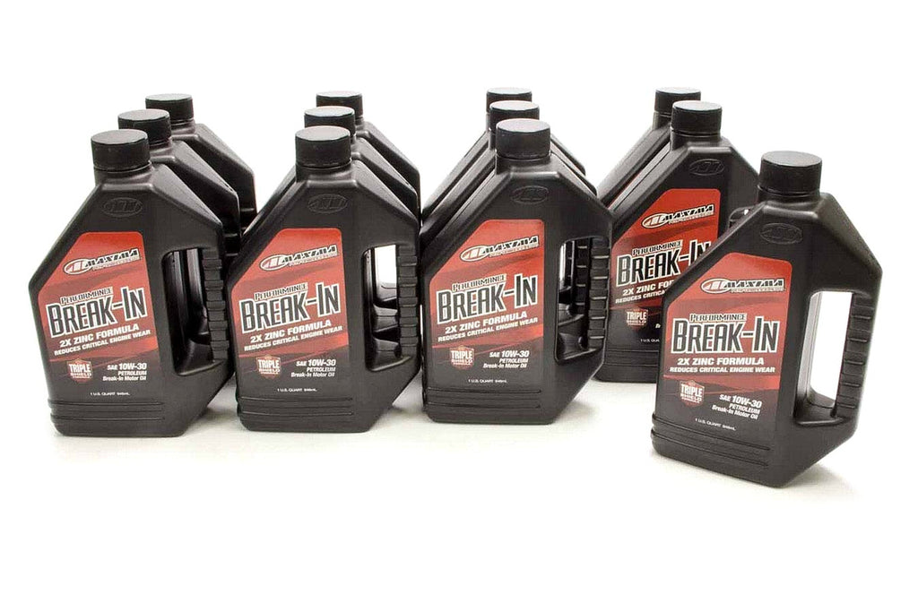 MAXIMA RACING OILS 39-10901 - 10w30 Break-In Oil Case 12x1 Quart image