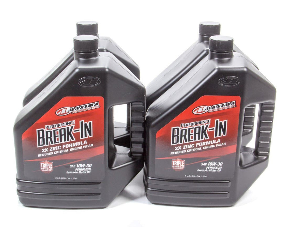 MAXIMA RACING OILS 39-109128 - 10w30 Break-In Oil Case 4x1 Gallon image