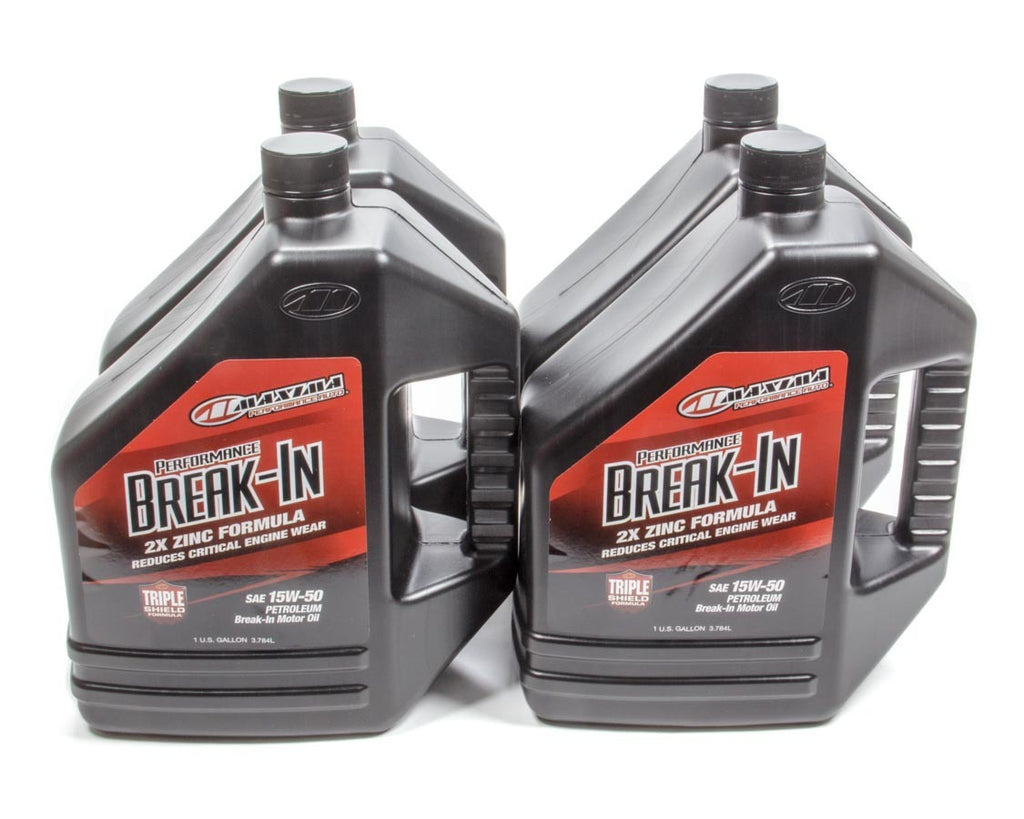 MAXIMA RACING OILS 39-119128 - 15w50 Break-In Oil Case 4x1 Gallon image