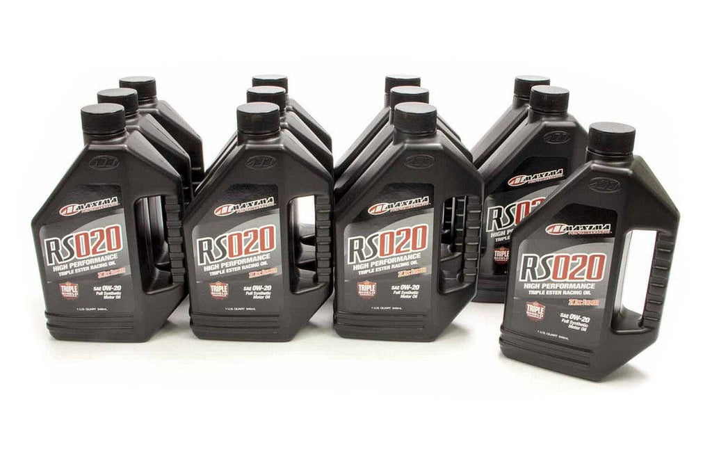 MAXIMA RACING OILS 39-14901 - 0w20 Synthetic Oil Case 12x1 Quart RS020 image