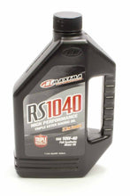 Load image into Gallery viewer, MAXIMA RACING OILS 39-16901S - 10w40 Synthetic Oil 1 Quart RS1040 image