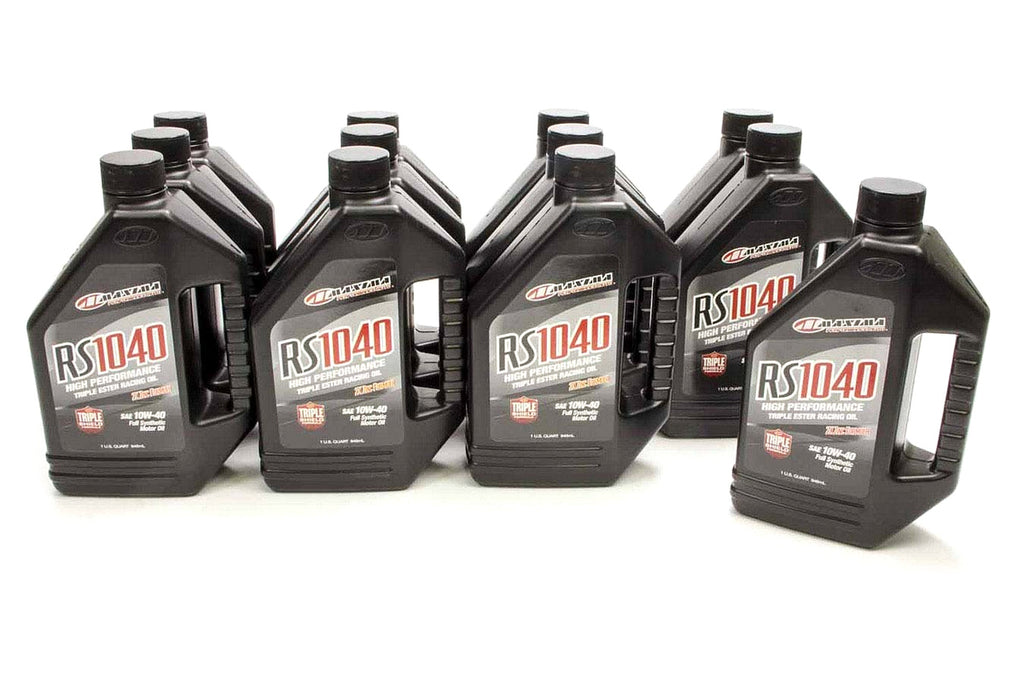 MAXIMA RACING OILS 39-16901 - 10w40 Synthetic Oil Case 12x1 Quart RS1040 image