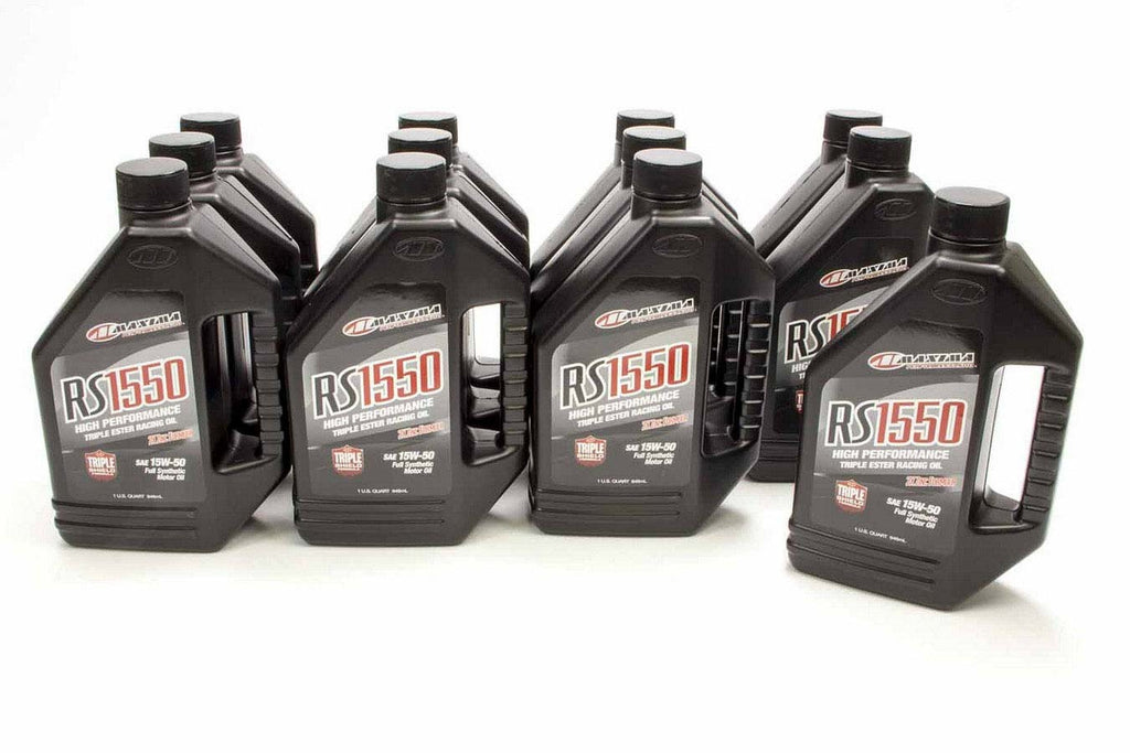 MAXIMA RACING OILS 39-32901 - 15w50 Synthetic Oil Case 12x1 Quart RS1550 image