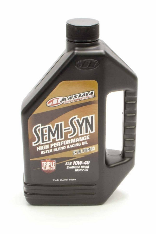 MAXIMA RACING OILS 39-34901BS - 10w40 Semi-Syn Oil 1 Quart image