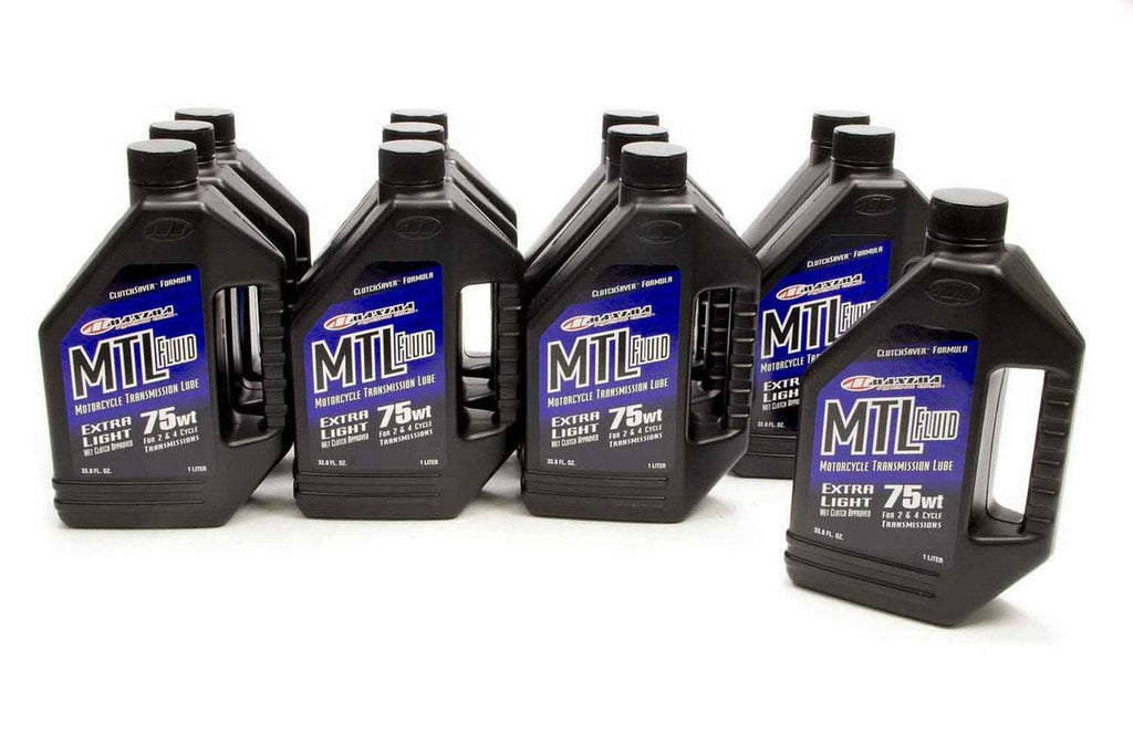 MAXIMA RACING OILS 42901 - 75w MTL Trans Lube Case 12x1 Litre image