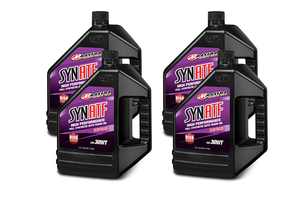 MAXIMA RACING OILS 49-029128 - Synthetic Racing ATF 30 WT Case 4 x 1 Gallon image