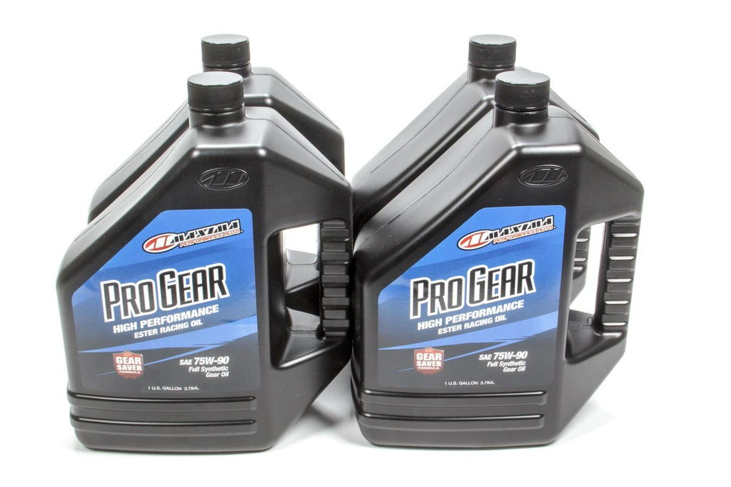 MAXIMA RACING OILS 49-449128 - 75w90 Pro Gear Oil Case 4x1 Gallon image