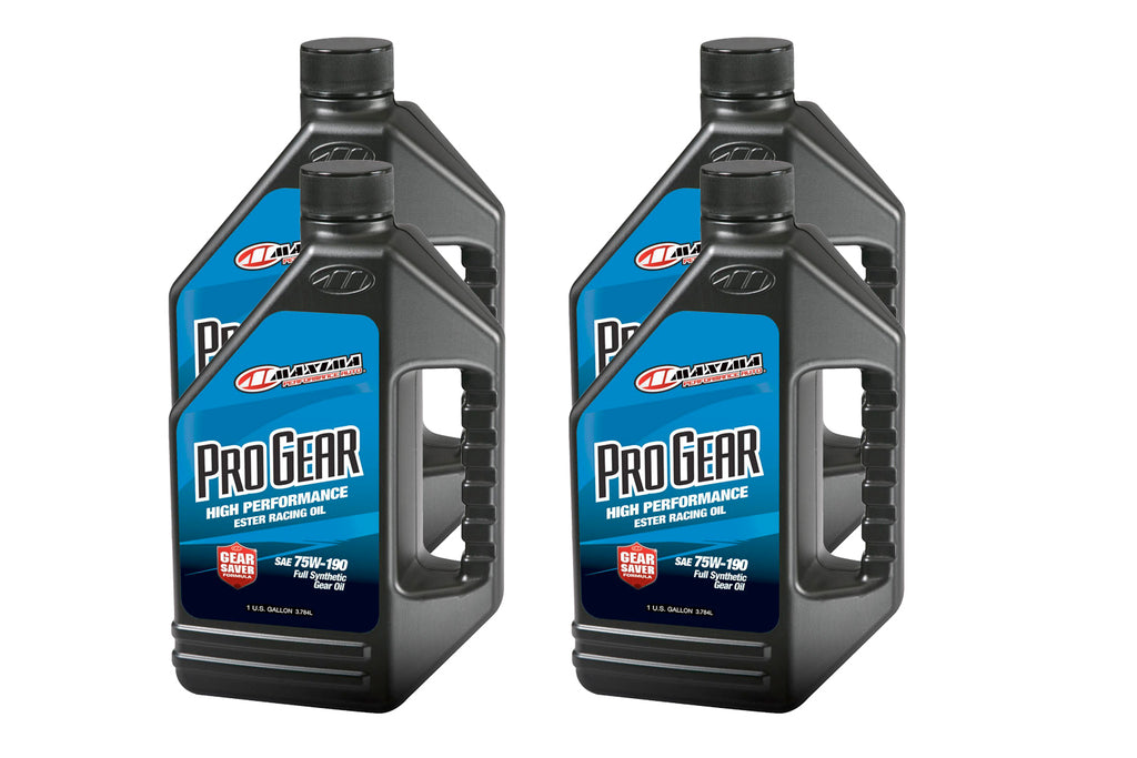 MAXIMA RACING OILS 49-469128 - Pro Gear 75w190 Gear Oil Case 4 x 1 Gallon image