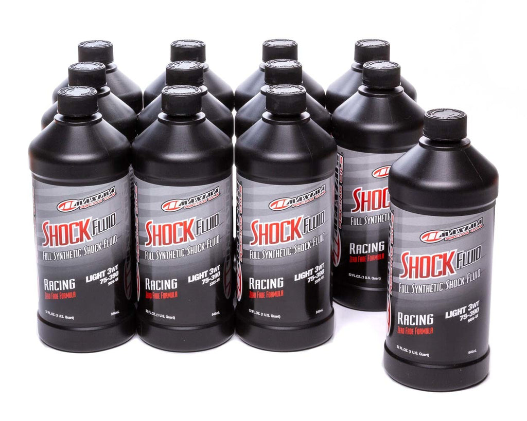 MAXIMA RACING OILS 50-57901 - 3w Racing Shock Oil Case 12 x 32oz Bottles image